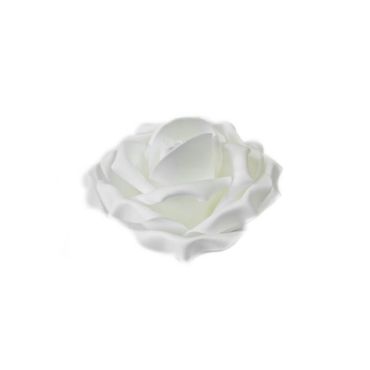 Rose décorative de centre de table - Blanc Rose décorative de centre de table - Blanc