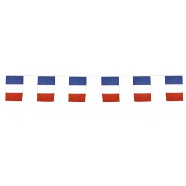 guirlande de drapeaux tricolores France de 5 mètres | jourdefete.com guirlande de drapeaux tricolores France de 5 mètres | jourdefete.com