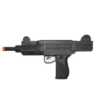 Fusil mitrailleur jouet noir 38 cm avec embout orange de sécurité | jourdefete.com Fusil mitrailleur jouet noir 38 cm avec embout orange de sécurité | jourdefete.com