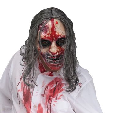 Masque Zombie avec Pompe de Sang