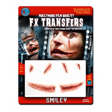 Transfert cicatrice 3D "Smiley" Transfert cicatrice 3D "Smiley"