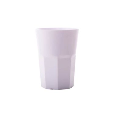 verre à mojito réutilisable blanc
