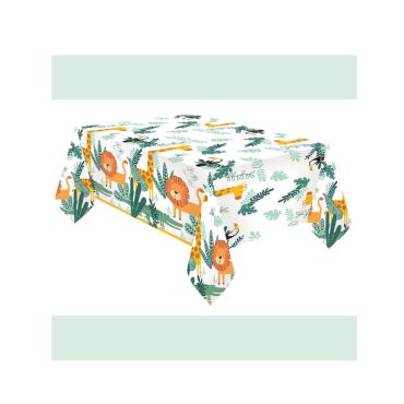 nappe en papier les animaux de la jungle | jourdefete.com nappe en papier les animaux de la jungle | jourdefete.com