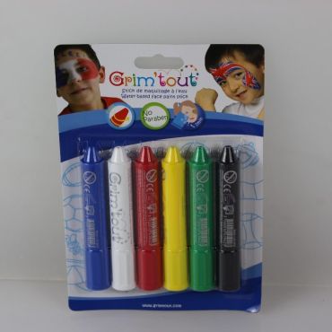 Pack 6 sticks de maquillage Grim'tout Pack 6 sticks de maquillage Grim'tout