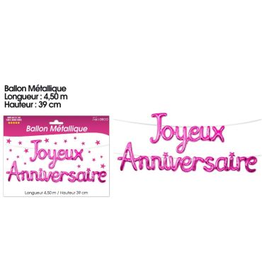 ballon-joyeux-anniversaire-guirlande | jourdefete.com ballon-joyeux-anniversaire-guirlande | jourdefete.com