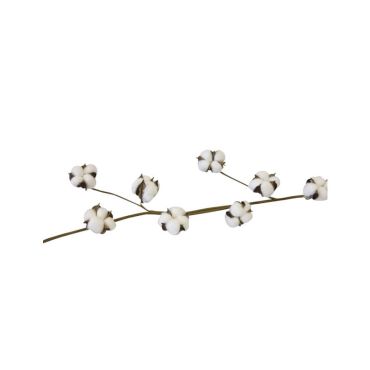 guirlande de 16 fleurs de coton 1.10M | jourdefete.com guirlande de 16 fleurs de coton 1.10M | jourdefete.com