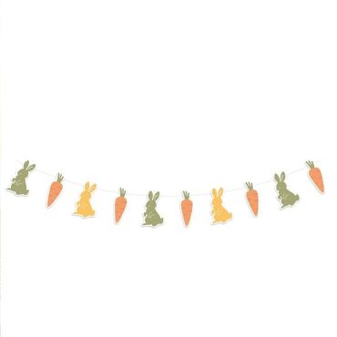 Guirlande de lapins - Joyeuses Pâques | jourdefete.com Guirlande de lapins - Joyeuses Pâques | jourdefete.com