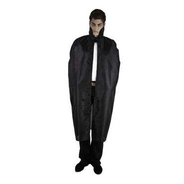 Cape de Vampire en Taffetas Noir - 127 cm Cape de Vampire en Taffetas Noir - 127 cm