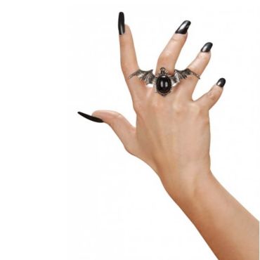 bague reglable gothique chauve souris halloween | jourdefete.com bague reglable gothique chauve souris halloween | jourdefete.com