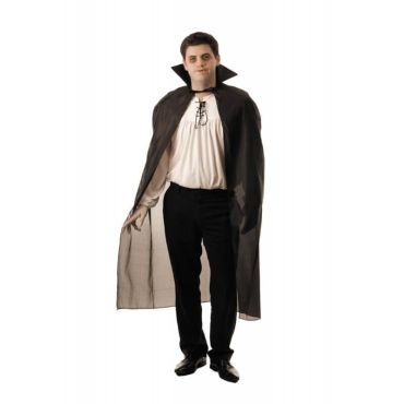 Cape fine noire pour adulte Cape fine noire pour adulte