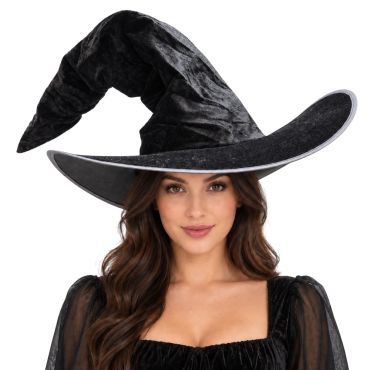 Chapeau de Sorcière d'Halloween en velours Chapeau de Sorcière d'Halloween en velours