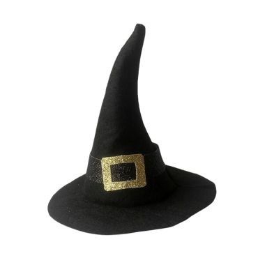 Un petit chapeau de sorcière à poser sur votre table d'Halloween | jourdefete.com Un petit chapeau de sorcière à poser sur votre table d'Halloween | jourdefete.com