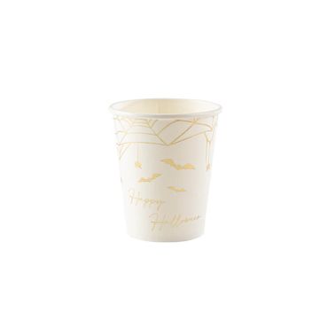 8 gobelets en carton collection pure Halloween