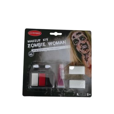 Ce kit de maquillage de femme zombie sera parfait pour votre soirée | jourdefete.com