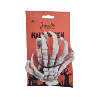 Ce lot de 2 mains de squelette sera une pièce de choix pour votre décoration d'Halloween | jourdefete.com Ce lot de 2 mains de squelette sera une pièce de choix pour votre décoration d'Halloween | jourdefete.com