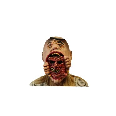masque-integral-halloween-tete-double | jourdefete.com