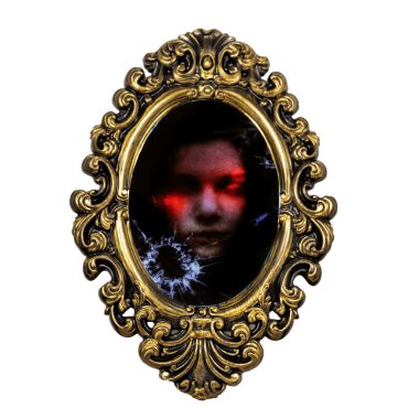 Miroir terrifiant sonore et lumineux avec visage spectral | jourdefete.com Miroir terrifiant sonore et lumineux avec visage spectral | jourdefete.com