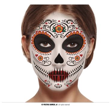 Kit de maquillage tatouage Day of the dead | jourdefete.com Kit de maquillage tatouage Day of the dead | jourdefete.com