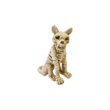 Figurine chien squelette méchant décoration halloween en résine | jourdefete.com Figurine chien squelette méchant décoration halloween en résine | jourdefete.com