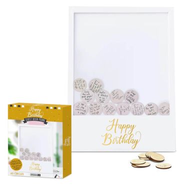 Cadre dédicace guest book frame happy birthday Cadre dédicace guest book frame happy birthday