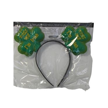 Serre-tête avec trèfles pour Saint-Patrick | jourdefete.com Serre-tête avec trèfles pour Saint-Patrick | jourdefete.com