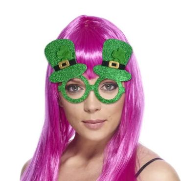Paire de lunettes sans verres pour Saint-Patrick | jourdefete.com Paire de lunettes sans verres pour Saint-Patrick | jourdefete.com