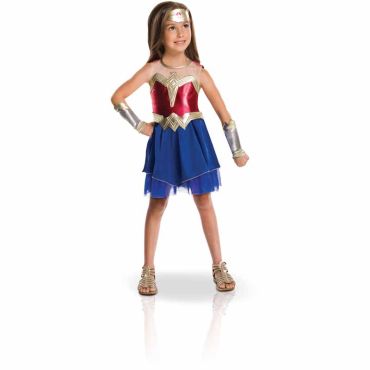 Déguisement Wonder Woman - Robe et accessoires - Taille au choix Déguisement Wonder Woman - Robe et accessoires - Taille au choix