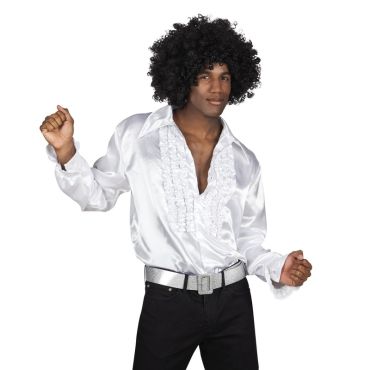 Chemise Disco Blanche Homme - XXL Chemise Disco Blanche Homme - XXL