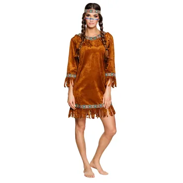 Déguisement d'Indienne Comanche pour femme - Taille M