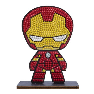 Figurine Iron Man à diamants en rouge et doré | jourdefete.com Figurine Iron Man à diamants en rouge et doré | jourdefete.com
