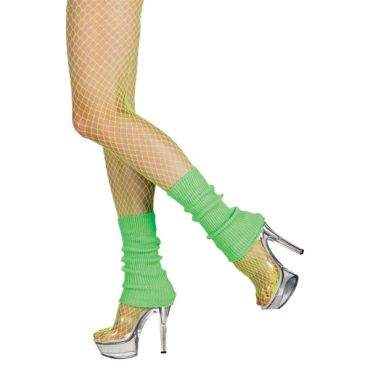 Accessoire de déguisement Jambières Fluo Vert Accessoire de déguisement Jambières Fluo Vert