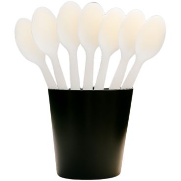 Grandes cuillères blanches jetables 17 cm | jourdefete.com Grandes cuillères blanches jetables 17 cm | jourdefete.com