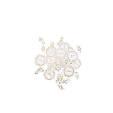 100 confettis collection jolis brins or et blanc 100 confettis collection jolis brins or et blanc