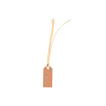10 étiquettes de la collection jolis brins or et terracotta