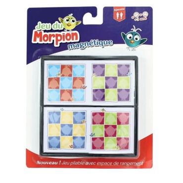 "Jeu du Morpion" Pliage et Magnétique "Jeu du Morpion" Pliage et Magnétique