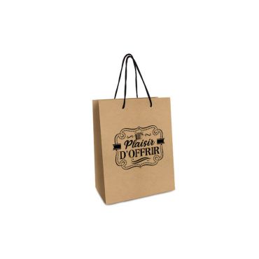 Pochette cadeaux kraft plaisir d'offrir grand modèle | jourdefete.com Pochette cadeaux kraft plaisir d'offrir grand modèle | jourdefete.com