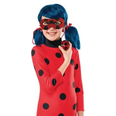 Kit d'accessoires masque loup yo-yo et boucles d'oreilles de Miraculous Ladybug™ Kit d'accessoires masque loup yo-yo et boucles d'oreilles de Miraculous Ladybug™