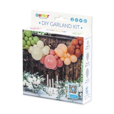 kit de guirlande de 65 ballons couleur naturel | jourdefete.com kit de guirlande de 65 ballons couleur naturel | jourdefete.com