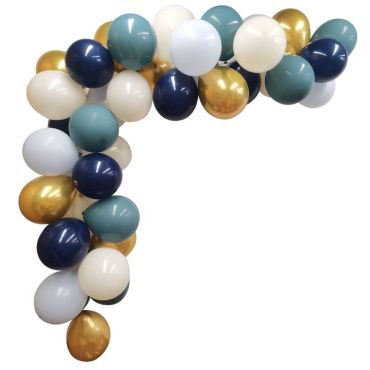 Une arche à ballons aux couleurs vintage et maritime pour votre célébration | jourdefete.com Une arche à ballons aux couleurs vintage et maritime pour votre célébration | jourdefete.com