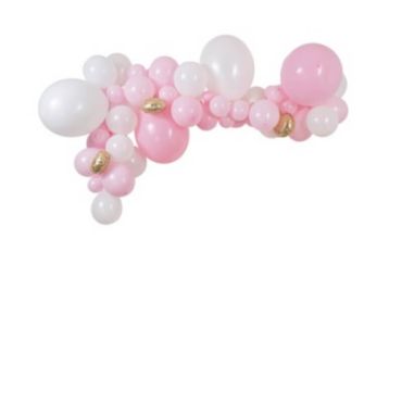 kit arche de 57 ballons blancs roses et or | jourdefete.com kit arche de 57 ballons blancs roses et or | jourdefete.com
