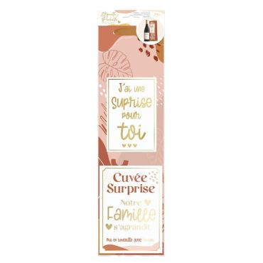 Un beau kit pour bouteille qui va annoncer à votre famille qu'un bébé arrive | jourdefete.com Un beau kit pour bouteille qui va annoncer à votre famille qu'un bébé arrive | jourdefete.com