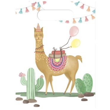 6 Pochettes Cadeaux Lama et Cactus | jourdefete.com 6 Pochettes Cadeaux Lama et Cactus | jourdefete.com