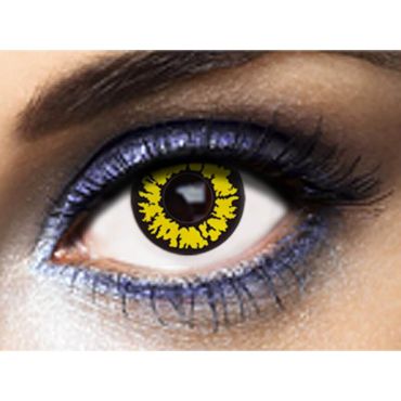 Lentilles "Black Wolf" - 1 Jour (sans correction) | jourdefete.com