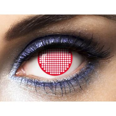 lentilles fantaisies screen red sans correction 1 an | jourdefete.com