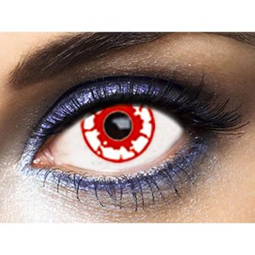 Lentilles Fantaisies - Rouge - "Zombie Red" - 1 Jour (Sans correction) | jourdefete.com Lentilles Fantaisies - Rouge - "Zombie Red" - 1 Jour (Sans correction) | jourdefete.com