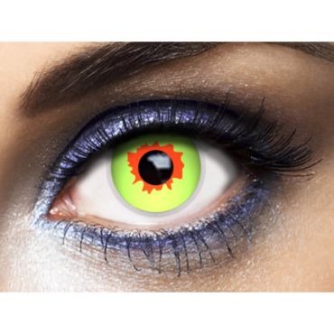 Des lentilles "Murder Green" pour votre soirée d'Halloween | jourdefete.com Des lentilles "Murder Green" pour votre soirée d'Halloween | jourdefete.com