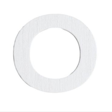 Lettre O en Bois Blanc - 5 cm Lettre O en Bois Blanc - 5 cm
