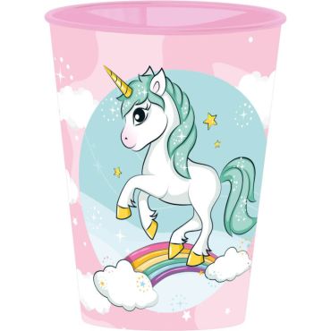 Un gobelet réutilisable - 26 cl - Licorne génial pour un anniversaire pour fille | jourdefete.com Un gobelet réutilisable - 26 cl - Licorne génial pour un anniversaire pour fille | jourdefete.com