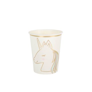 8 gobelets en carton anniversaire licorne pastel | jourdefete.com 8 gobelets en carton anniversaire licorne pastel | jourdefete.com