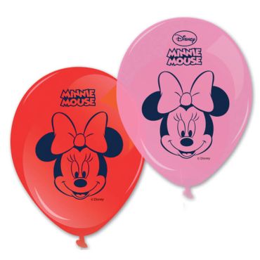 Lot de 8 ballons de baudruche Minnie Lot de 8 ballons de baudruche Minnie